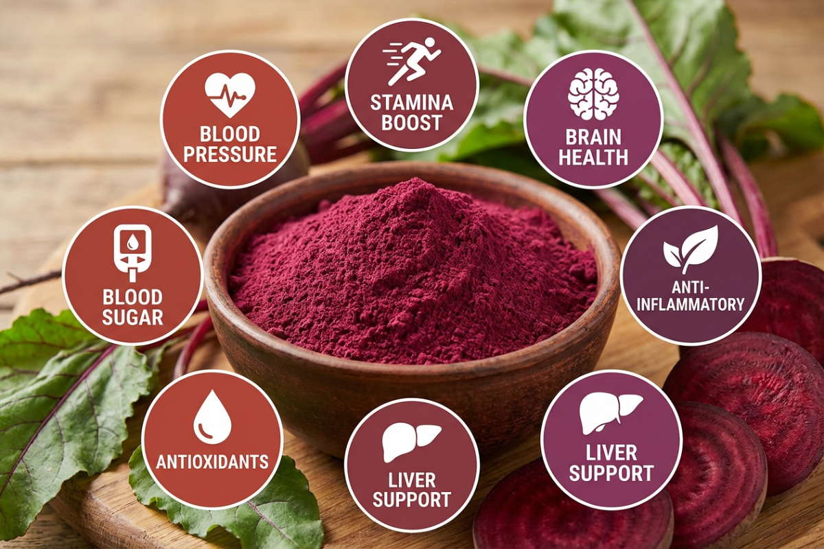 Beetroot Powder Benefits for Hemoglobin