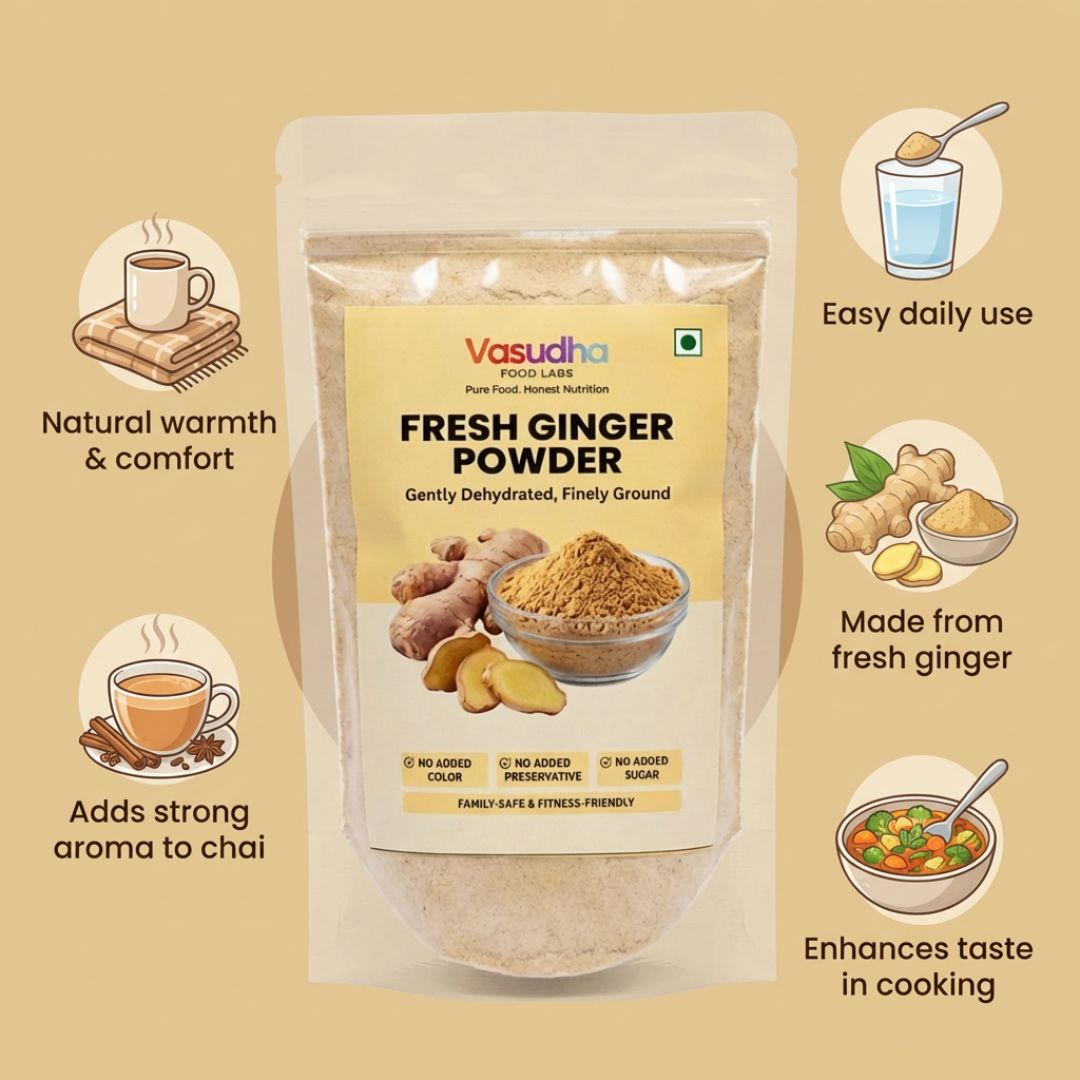 Ginger Powder – 100% Natural Dehydrated Spice Powder