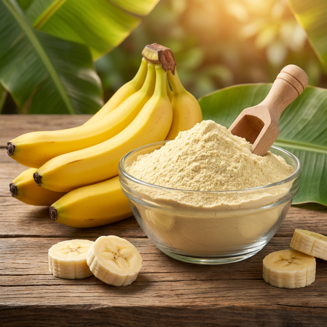 Banana Powder – 100% Natural Dehydrated Banana Powder