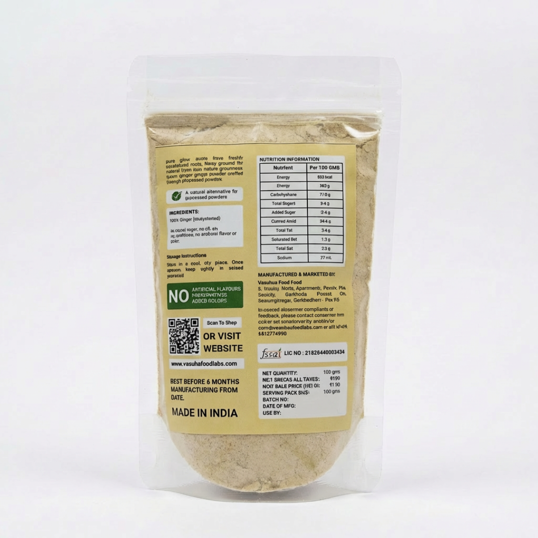 Ginger Powder – 100% Natural Dehydrated Spice Powder